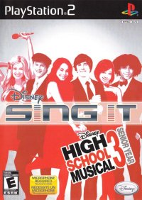 Disney SIng It PAL Playstation 2 PAL box art